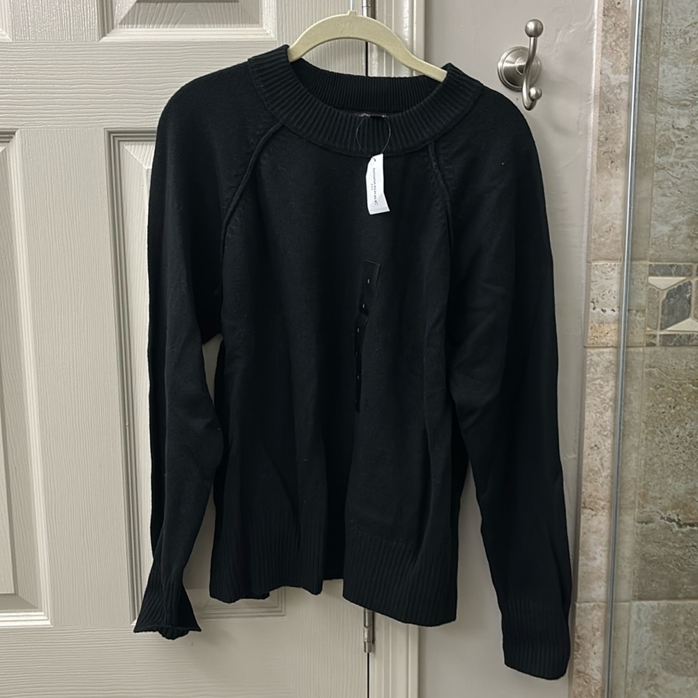 NWT Banana Republic Black Sweatwe